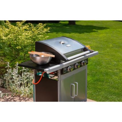 Fieldmann - Gáztűzhely 3 égővel, matt króm