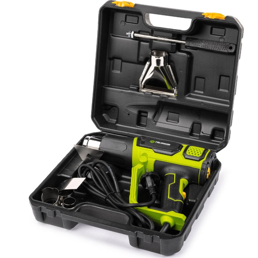 Fieldmann - Hőpisztoly tartozékokkal 2000W/230V