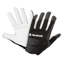 Fieldmann - Munkakesztyű fekete/fehér