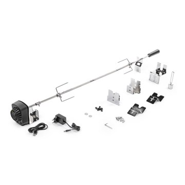 Fieldmann - Rozsdamentes acél nyárs motorral 230V