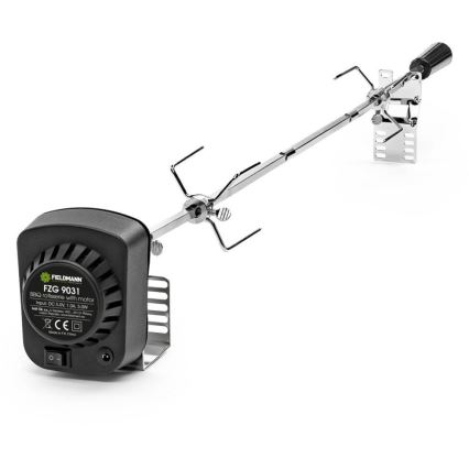 Fieldmann - Rozsdamentes acél nyárs motorral 230V