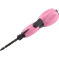 Fieldmann - Vezeték nélküli csavarhúzó 3,6V 800 mAh rózsaszín