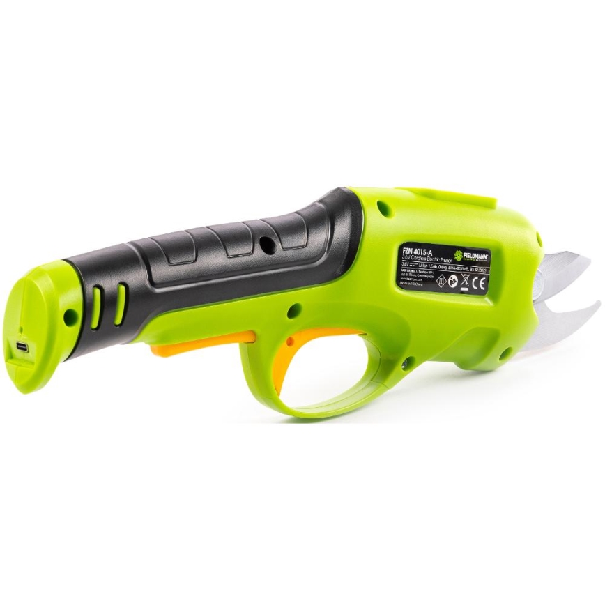 Fieldmann - Vezeték nélküli kerti metszőolló 1500 mAh