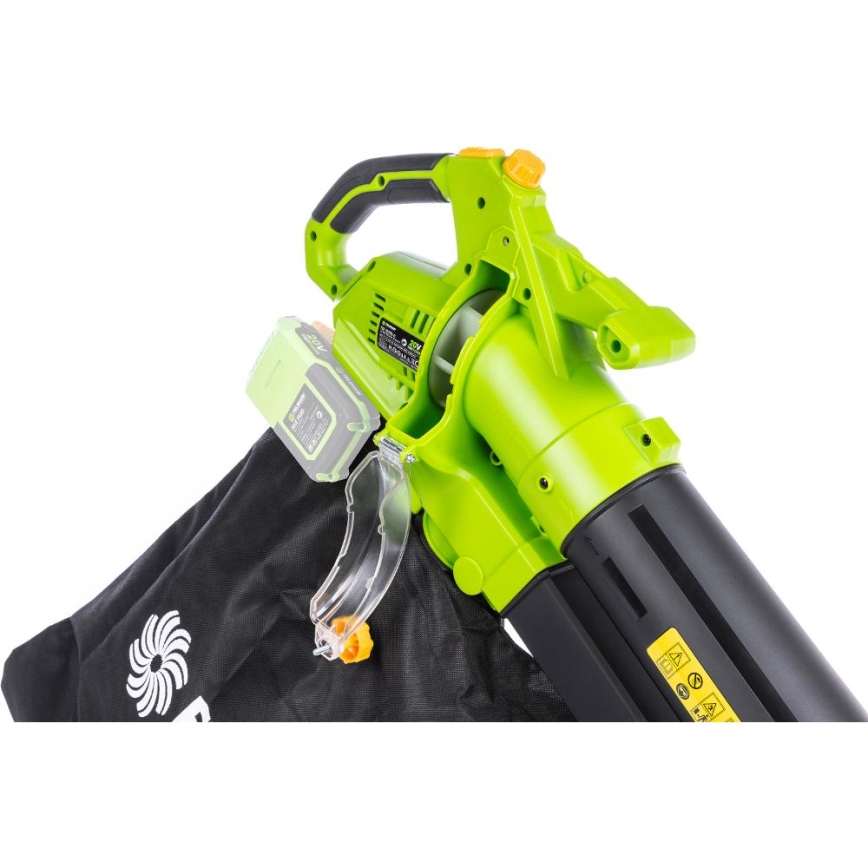 Fieldmann - Vezeték nélküli kerti porszívó és légfúvó 20V