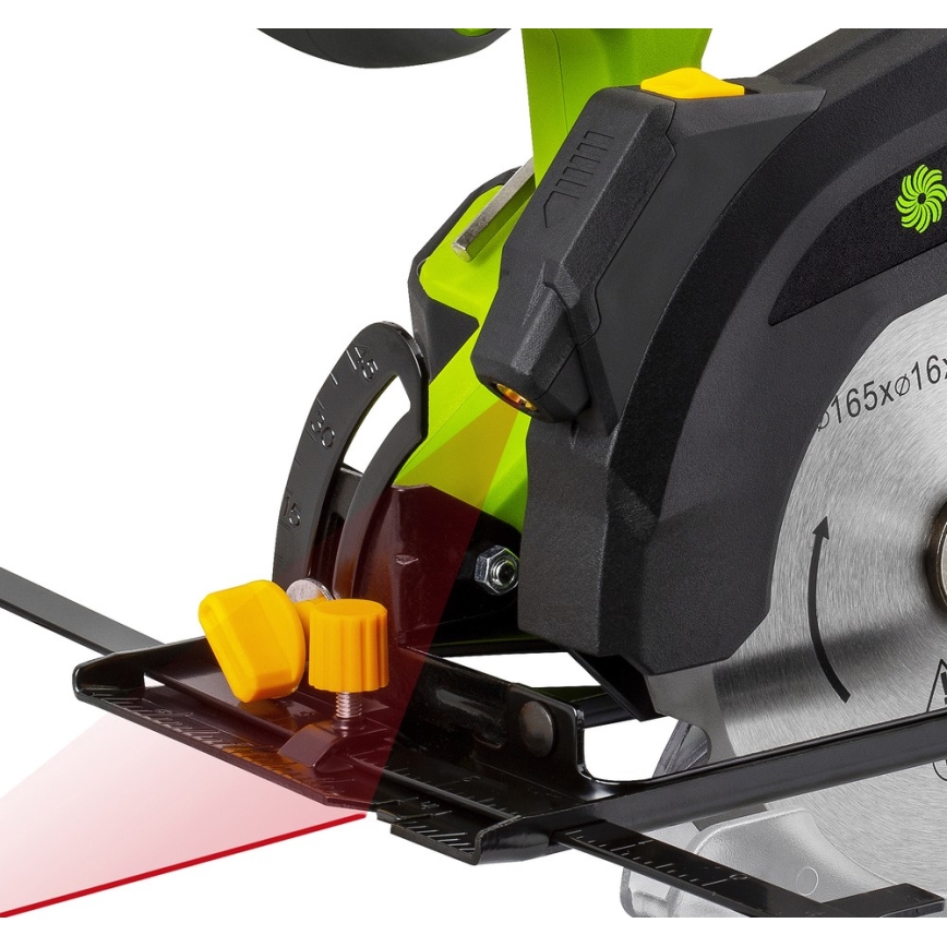 Fieldmann - Vezeték nélküli körfűrész 20V