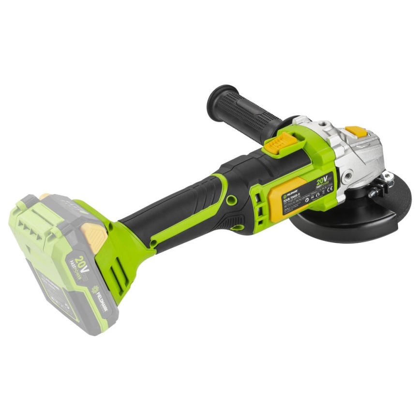 Fieldmann - Vezeték nélküli sarokcsiszoló 20V