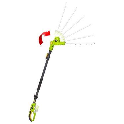 Fieldmann - Vezeték nélküli teleszkópos sövényolló 20V