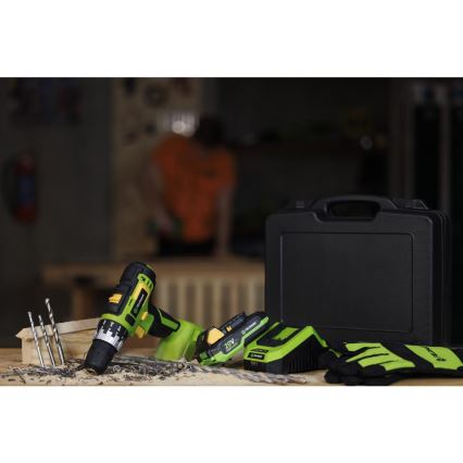 Fieldmann - Vezeték nélküli ütvefúró 20V