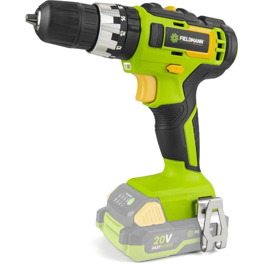 Fieldmann - Vezeték nélküli ütvefúró 20V