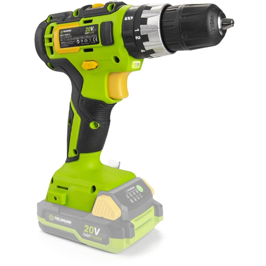Fieldmann - Vezeték nélküli ütvefúró 20V