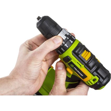 Fieldmann - Vezeték nélküli ütvefúró 20V