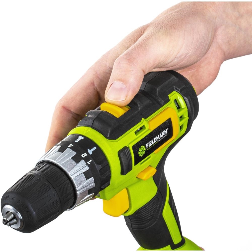 Fieldmann - Vezeték nélküli ütvefúró 20V