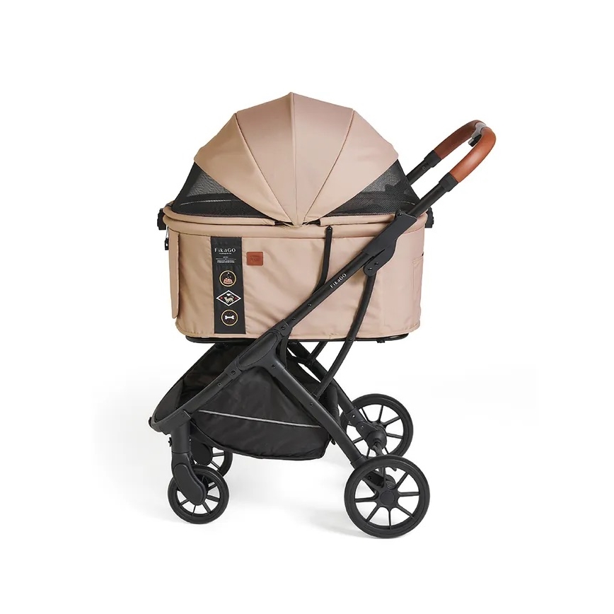 Fikago - Babakocsi kutyáknak és macskáknak AGILE HUGGY bézs