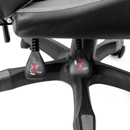 Játék szék FIORANO fekete/szürke