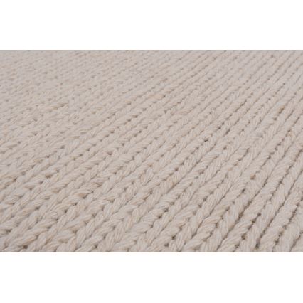 FIR WOOL gyapjúszőnyeg 200x300 cm 2600 g/m2 krémszínű/natúr