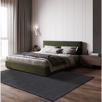 FIR WOOL szőnyeg 120x170 cm 2600 g/m2 antracit/natúr