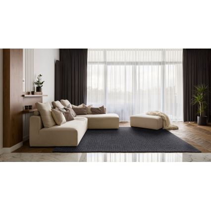 FIR WOOL szőnyeg 120x170 cm 2600 g/m2 antracit/natúr