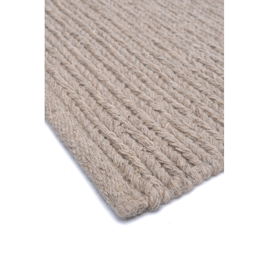 FIR WOOL természetes gyapjúszőnyeg 70x140 cm 2600 g/m2 bézs