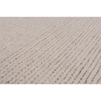 FIR WOOL természetes szőnyeg 120x170 cm 2600 g/m2 krémszínű