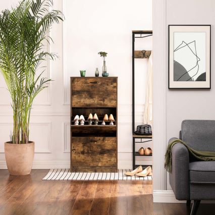 FIRA barna cipősszekrény