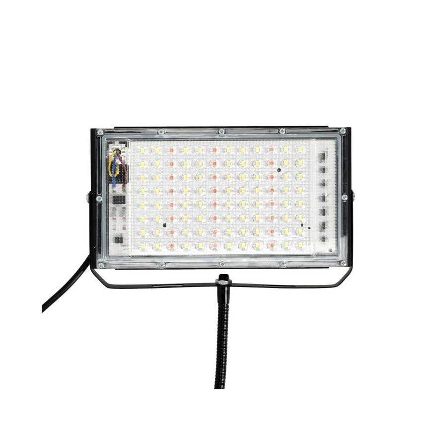 LED reflektor állvánnyal növénytermesztéshez FIRON LED/45W/230V IP54 fekete
