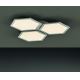 Fischer & Honsel 20562 - LED Szabályozható mennyezeti lámpa HIRA LED/48W/230V + távirányító