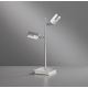 Fischer & Honsel 50070 - LED dimmelhető asztali lámpa BORDER 2xLED/5W/230V