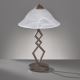 Fischer & Honsel 50122 - Asztali lámpa BERGAMO 1xE27/40W/230V