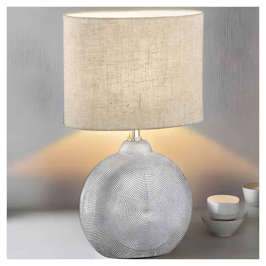 Fischer & Honsel 50469 - Asztali lámpa FORO 1xE14/40W/230V