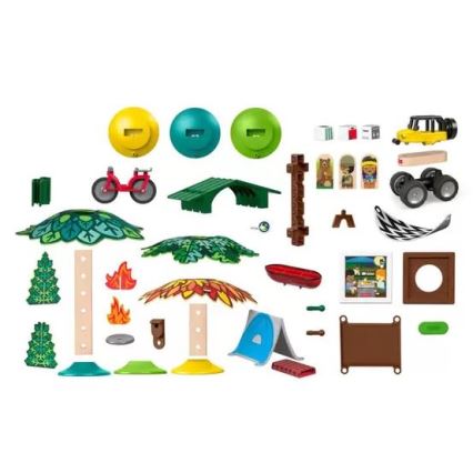 Fisher-Price - Gyermek építőkészlet Wonder Makers Camping