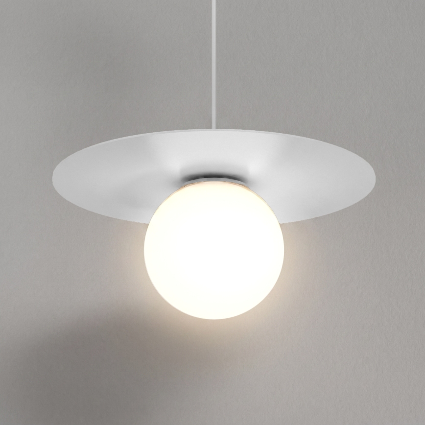 FLAT kábeles függőlámpa 1xE27/15W/230V fehér
