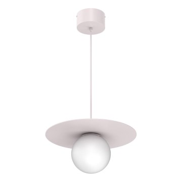 FLAT kábeles függőlámpa 1xE27/15W/230V krémszínű
