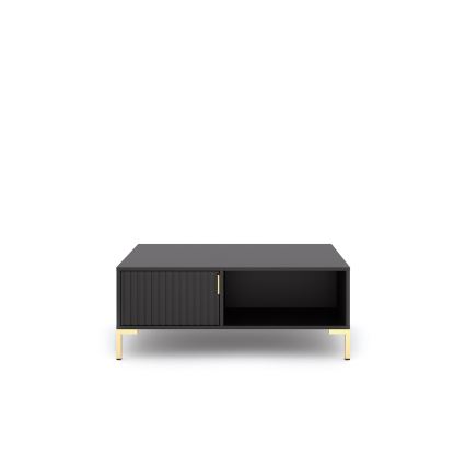 FLOP fekete dohányzóasztal