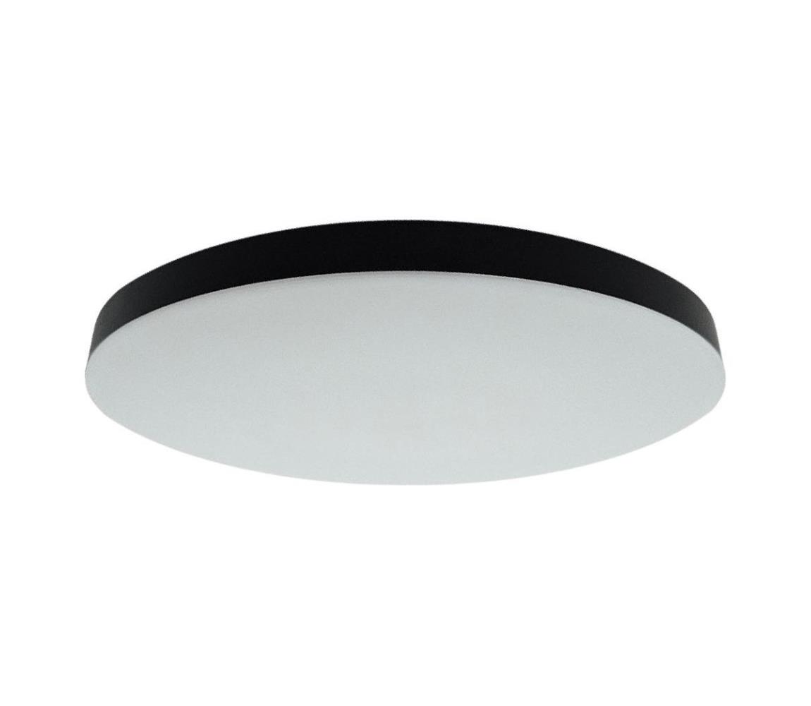 FLUME fürdőszobai mennyezeti LED lámpatest 10W/230V Ø 22,5 cm IP44 fekete 008 0001259