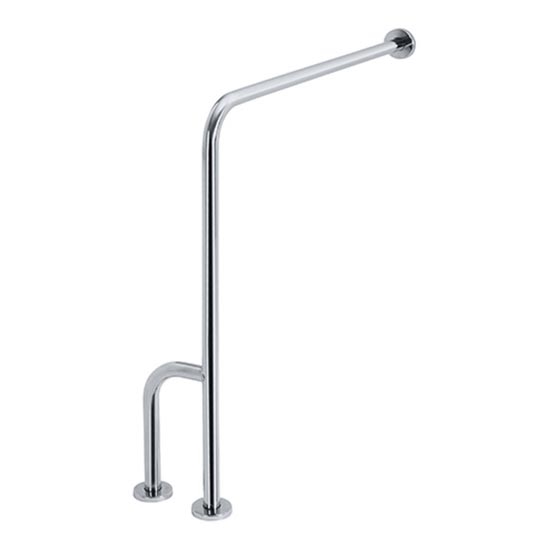 Fogódzkodó rúd 23x89 cm rozsdamentes acél/ezüstszínű