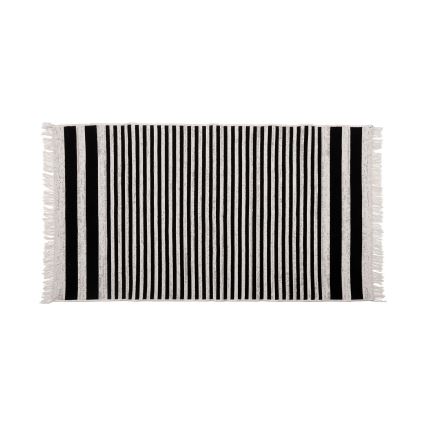 Fordítható KILIM GOLD szőnyeg 80x150 cm fekete/fehér