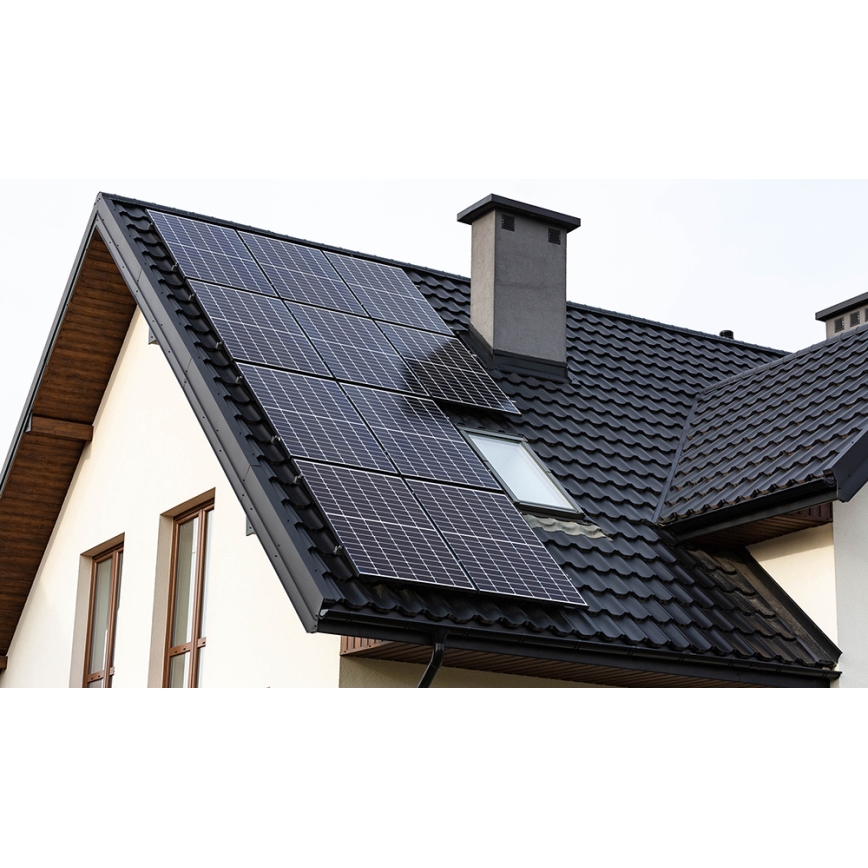 Fotovoltaikus napelem JA SOLAR 380Wp fekete keret IP68 Half Cut-  raklap 31 db