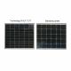 Fotovoltaikus napelem JINKO 400Wp fekete keret - IP68 Half Cut - raklap 36 db