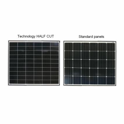 Fotovoltaikus napelem JINKO N-típus 480Wp fekete keret IP68 Half Cut