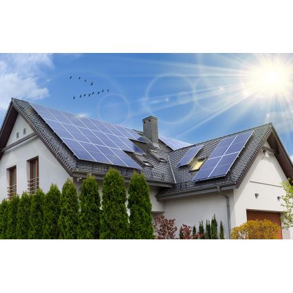 Fotovoltaikus napelem RISEN 400Wp fekete keret IP68 Half Cut