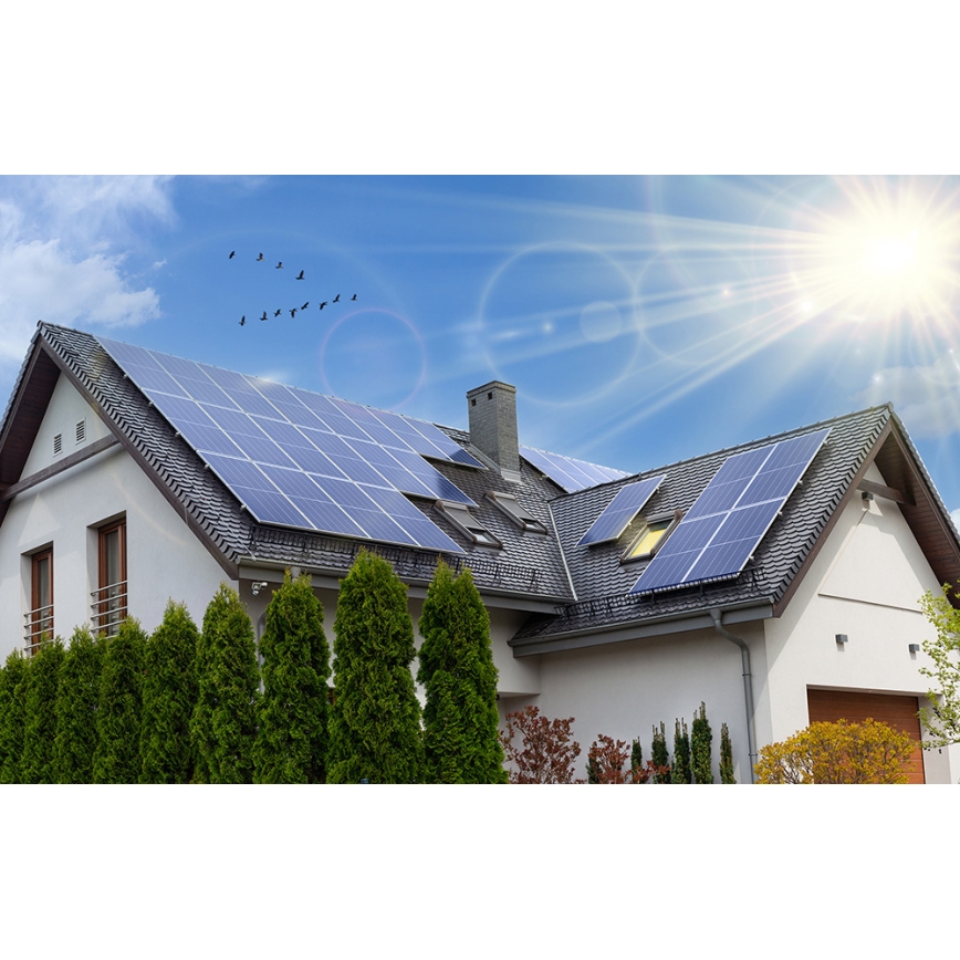 Fotovoltaikus napelem Risen 440Wp fekete keret IP68 Half Cut