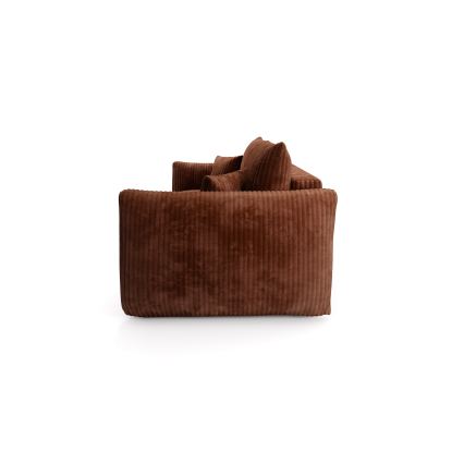 FRIDA kihúzható kétszemélyes kanapé barna