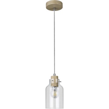 Függeszték kábellel ALESSANDRO 1xE27/60W/230V tölgy
