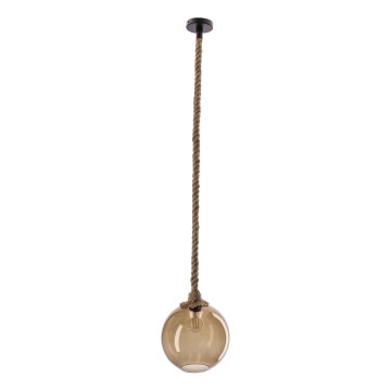 Függeszték kábellel SHEDON 1xE27/40W/230V füstös bézs