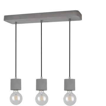 Függeszték STRONG 3xE27/60W/230V beton kábelen