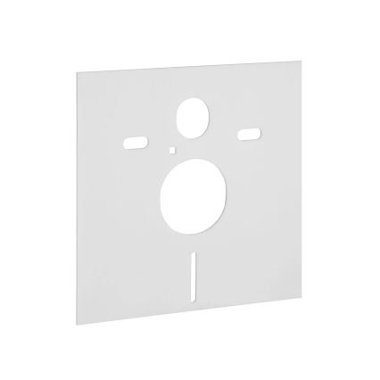 Falra szerelhető WC LYRA + WC-ülőke SoftClose LYRA + nyomólap DUAL + falba építhető modul + szigetelő alátét