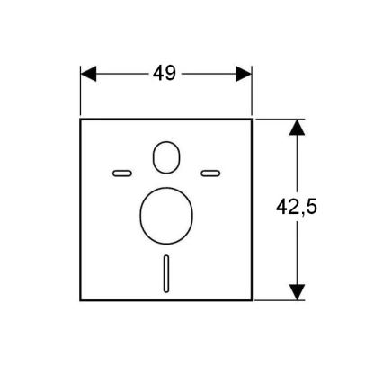 Függesztett WC SUBWAY + SoftClose záródású WC-ülőke SUBWAY + öblítőnyomógomb VICONNECT + falba építhető modul VICONNECT + szigetelő alátét VICONNECT