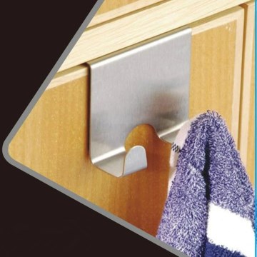 Függesztő kampó 6,7x7,2 cm rozsdamentes acélból