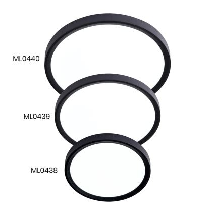 Függesztő rendszer lámpákhoz MAQ 18W/24W/50W 1m fekete