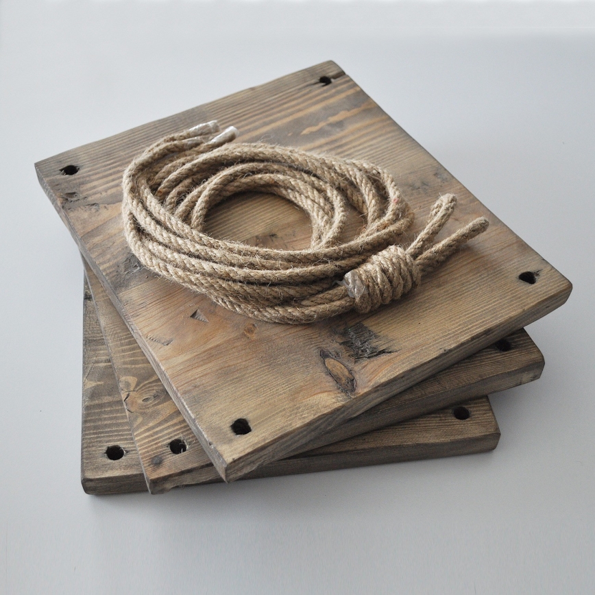 Függő polc 90x25 cm fenyő